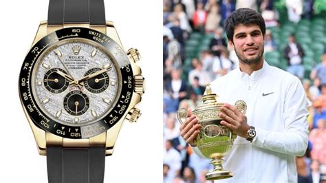 rolex alcaraz wimbledon|Rolex daytona carlos alcaraz.